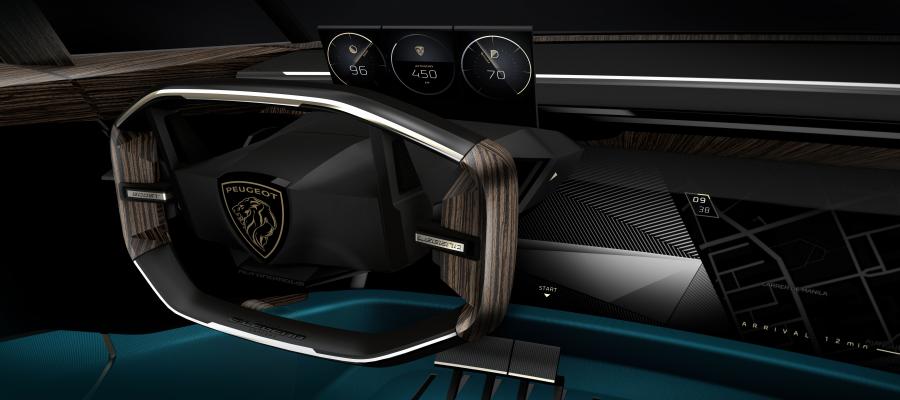 Эскиз Peugeot e-Legend Concept 2018 года  (фото 62 из 85)